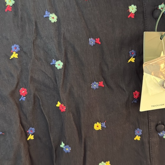 NWT!! Tuckernuck Navy Floral Mini Dress - Picture 9 of 13